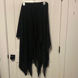 Killstar Black Asymmetrical Skirt
